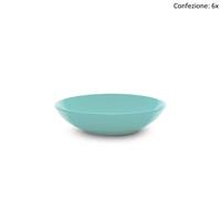 Set 6x Piatto fondo collezione Mitika d.20x5 Azzurro Portocervo