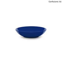 Set 6x Piatto fondo collezione Mitika d.20x5 Blu Portofino