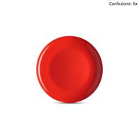 Set 6x Piatto frutta collezione Mitika d.20 Rosso Maranello