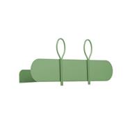 Mensola BALLOON 45x18 con due attaccapanni OG09045A-36 Oliva