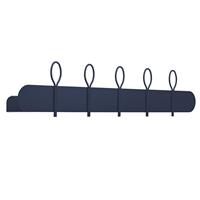 Mensola BALLOON 90x18 con cinque attaccapanni OG09090A-25 Blu Navy