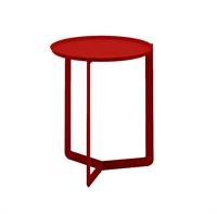 Tavolino ROUND 1 rotondo D40 outdoor ECT05040-24 Rosso Dalia