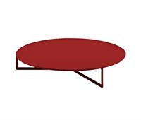 Tavolino ROUND 4 rotondo D120 outdoor ECT05120-24 Rosso Dalia