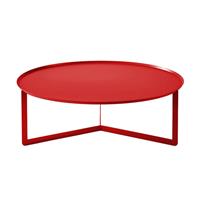 Tavolino ROUND 5 rotondo D95 outdoor ECT05095-24 Rosso Dalia