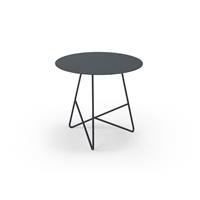 Tavolino da salotto ERMIONE 50 in acciaio CT15M5004 colore Grafite