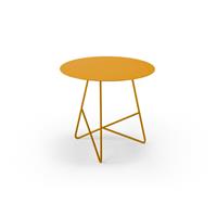 Tavolino da salotto ERMIONE 50 in acciaio CT15M5013 colore Giallo Maya