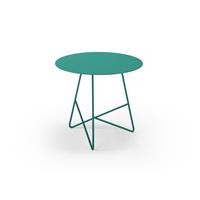 Tavolino da salotto ERMIONE 50 in acciaio CT15M5020 colore Salvia