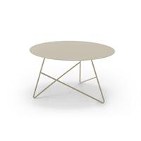 Tavolino da salotto ERMIONE 65 in acciaio CT15M6506 colore Canapa
