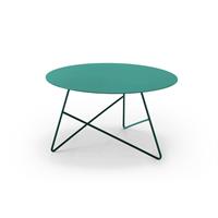 Tavolino da salotto ERMIONE 65 in acciaio CT15M6520 colore Salvia