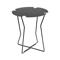 Tavolino COROLLA 45x45 con base in tondino outdoor ECT12050-04 Grafite