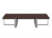 Tavolino INN Doppio con top in legno 30mm CT08130-03 Pioggia
