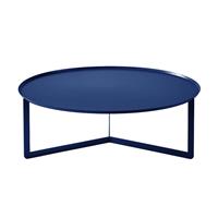 Tavolino ROUND 5 rotondo D95 in metallo CT05095-25 Blu Navy