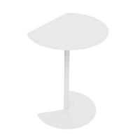 Tavolino WAY BISTROT H74 in metallo CT11074-01 Bianco