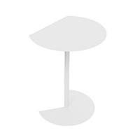Tavolino WAY SOFA H50 in metallo CT11050-01 Bianco