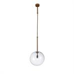 Lampada a sospensione Estro 267.501.04 brunito