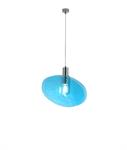 Lampada a sospensione Lastra 272.701 azzurro