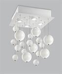 Plafoniera Bolero a 4 luci 254.340.02 bianco