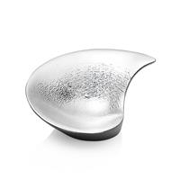 Centrotavola AYUM PC.C/ARGENTO E NERO GRAFITE, Ottaviani, cod 23816B