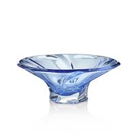 Centrotavola IN CRISTALLO BLU COBALTO D. 30, Ottaviani, cod 800480B