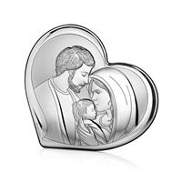 Icona cuore SACRA FAMIGLIA 36X33, Ottaviani, cod 8002
