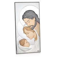 Icona verticale SACRA FAMIGLIA 18X36 COLORATA, Ottaviani, cod 8000AC