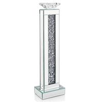 Portacandele con cristalli e strass, Ottaviani, cod 800442G