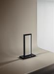 Lampada da tavolo in alluminio verniciato nero CROSS 6597-N-CT