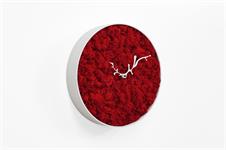 Orologio da parete Mossy 2545R Bianco e Rosso