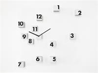 Orologio da parete Rnd_Time 1342B Bianco