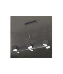 LAMPADA A SOSPENSIONE A 6 LUCI ROTATION 1160/S6-GA GRIGIO ANTRACITE