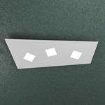 APPLIQUE/PLAFONIERA A 3 LUCI NOTE 1140/3-GR GRIGIO