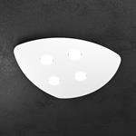 APPLIQUE/PLAFONIERA A 4 LUCI SHAPE 1143/4-BI BIANCO