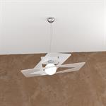 LAMPADA A SOSPENSIONE A 1 LUCE WACKY 1159/S60-BI BIANCO