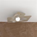 PLAFONIERA A 1 LUCE WACKY 1159/PL60-SA SABBIA