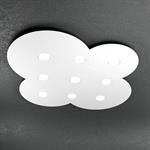 PLAFONIERA A 9 LUCI CLOUD 1128/PL9-BI BIANCO