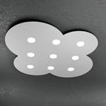 PLAFONIERA A 9 LUCI CLOUD 1128/PL9-GR GRIGIO