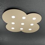 PLAFONIERA A 9 LUCI CLOUD 1128/PL9-SA SABBIA