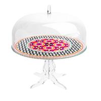 Alzata con campana DECOR, collezione Vesta Home, colore ethnic, codice 04222-D49