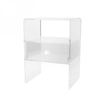 Comodino PEGGY trasparente, collezione Venezia, codice 042560-021