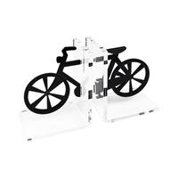 Coppia di reggilibri BICICLETTA nero, Vesta Home, cod 0432710