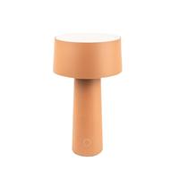 Lampada da tavolo Mush ricaricabile H26 cm, Vesta Home, cipria 0194520