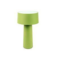 Lampada da tavolo Mush ricaricabile H26 cm, Vesta Home, verde 0194581