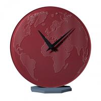 Orologio da tavolo grande NEW WORLD, collezione Vesta Home, colore amaranto, codice 04345-94