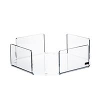 Portapiatti orizzontale Like Water 23x23, Vesta Home, trasparente 12604-00