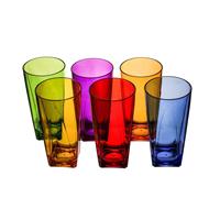 Set di 6 bicchieri Tumbler PARTY, collezione Vesta Home, multicolore, codice 03706-01
