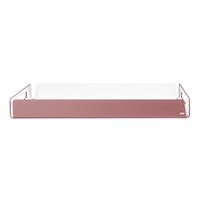 Vassoio rettangolare Like Water maxi 58x39, Vesta Home, cipria satinato 01003-20S