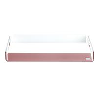 Vassoio rettangolare Like Water piccolo 32x22, Vesta Home, cipria satinato 01004-20S