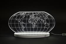 COLOMBO Luxury Lampada da tavolo, bianco Cod 0817830