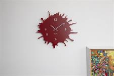 Orologio piccolo da muro SKIZZO, rosso Cod 0770385
