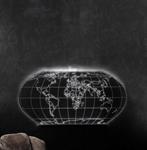 Wall world large world - light cold, Cod 0813199C